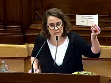 La diputada de la CUP Eulàlia Reguant La diputada de la CUP Eulàlia Reguant