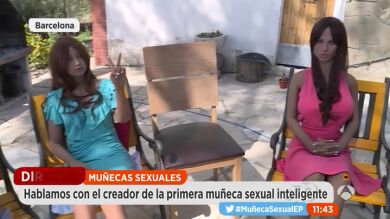 El creador de la primera muñeca erótica inteligente: 