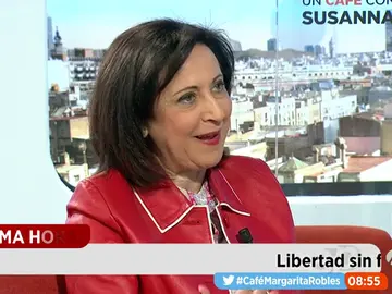 Frame 917.599008 de: Margarita Robles: "He oído que hay personas que se han querido afiliar y están teniendo problemas" Frame 917.599008 de: Margarita Robles: "He oído que hay personas que se han querido afiliar y están teniendo problemas"