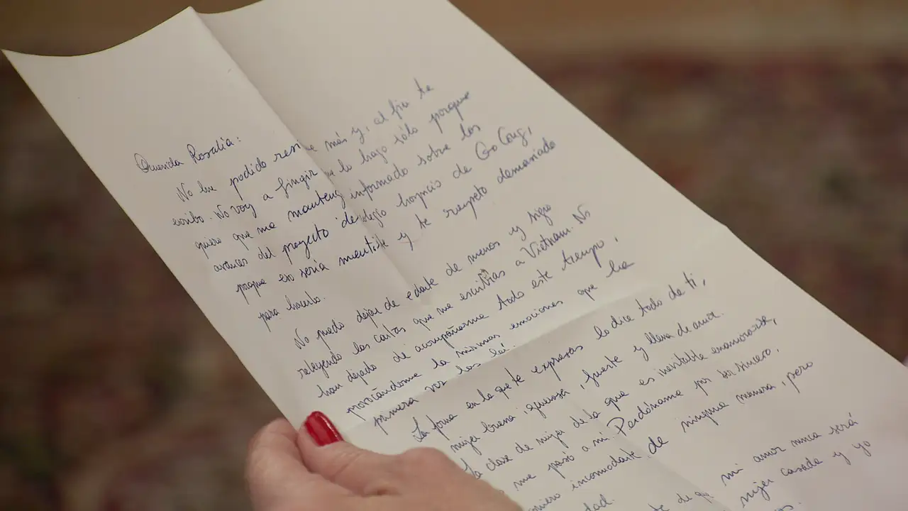Rosalía recibirá una carta de Esteban