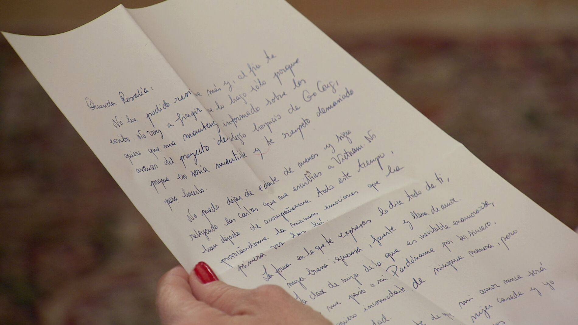 Rosal&iacute;a recibir&aacute; una carta de Esteban