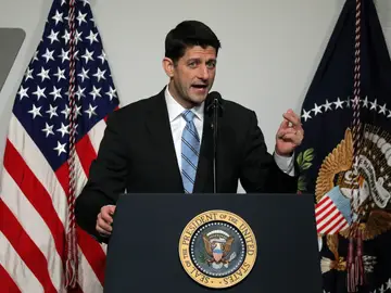 Paul Ryan, presidente de la Cámara de Representantes Paul Ryan, presidente de la Cámara de Representantes