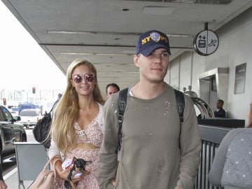 Paris Hilton y su novio, Chris Zylka, inseparables