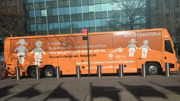 El autobús de Hazte Oír en Nueva York El autobús de Hazte Oír en Nueva York