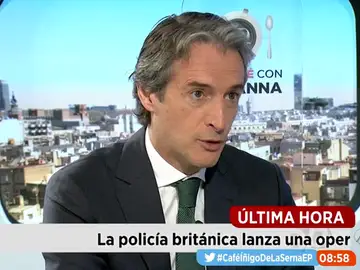 Frame 816.184827 de: De la Serna, sobre la estiba: "Si se aprueba el decreto se evitará la multa diaria y la multa previa ya impuesta por Europa" Frame 816.184827 de: De la Serna, sobre la estiba: "Si se aprueba el decreto se evitará la multa diaria y la multa previa ya impuesta por Europa"