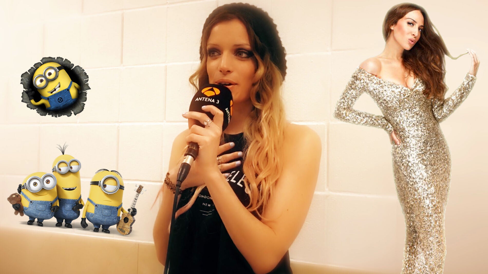 M&oacute;nica Naranjo y los Minions se unen para interpretar 'Pantera en libertad'