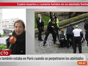 Frame 135.691111 de: Una de las testigos del atentado de Londres: Frame 135.691111 de: Una de las testigos del atentado de Londres: