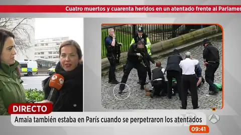Frame 135.691111 de: Una de las testigos del atentado de Londres: Frame 135.691111 de: Una de las testigos del atentado de Londres: