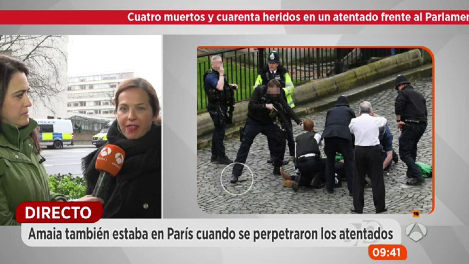 El testimonio de una de las españolas en Londres durante el ataque, que también estaba en París en el atentado de Bataclan