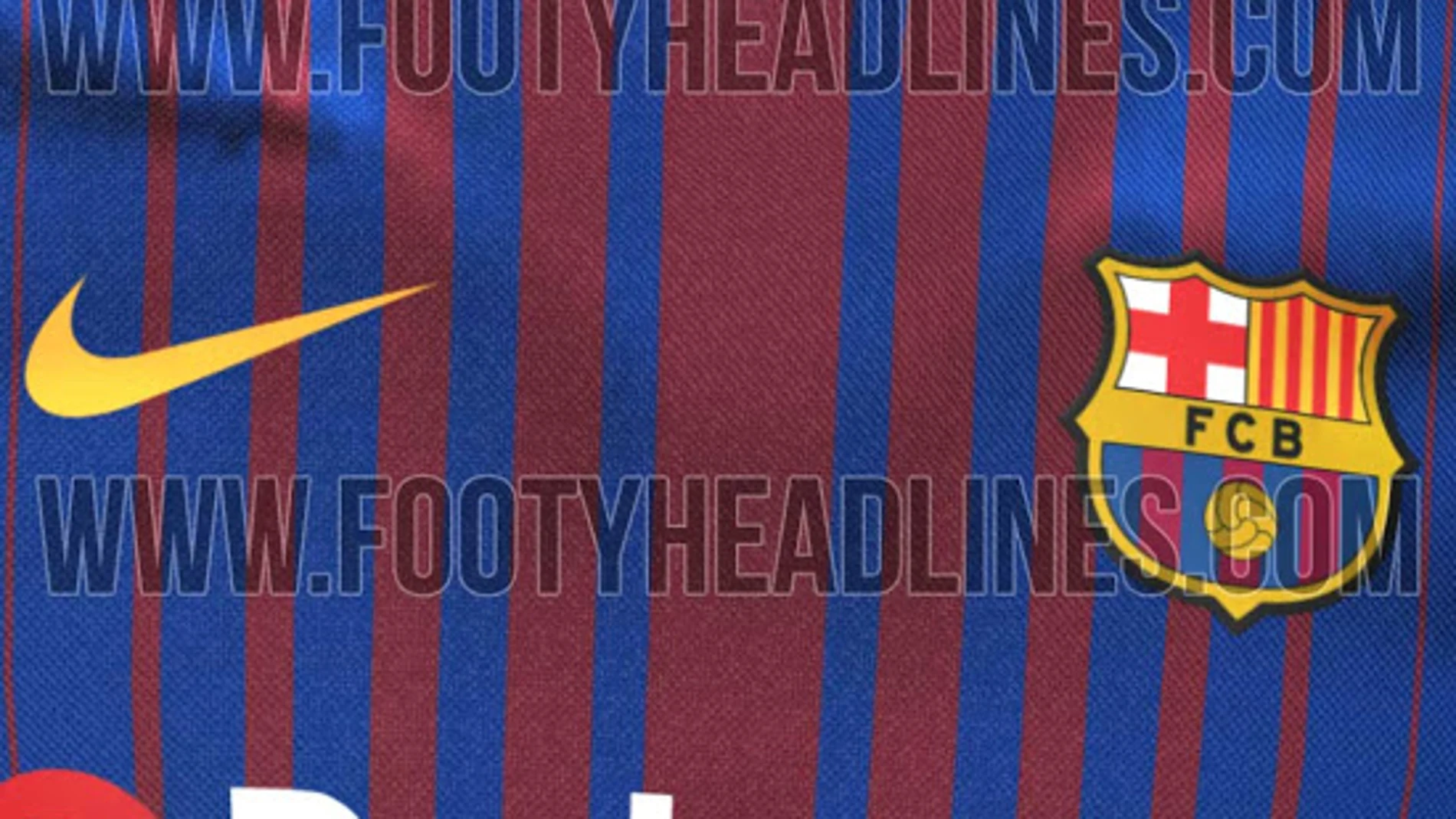 La nueva camiseta del Barcelona para la temporada 2017/2018 La nueva camiseta del Barcelona para la temporada 2017/2018