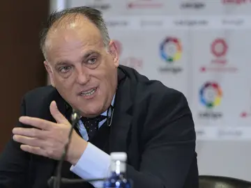 Javier Tebas en un acto de LaLiga Javier Tebas en un acto de LaLiga