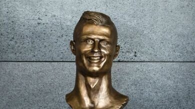 El autor del busto de Cristiano: 