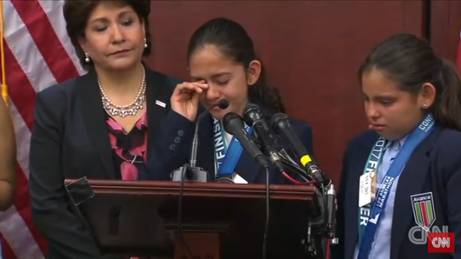 F&aacute;tima da su discurso en el Senado de EEUU