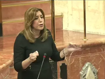 Frame 31.223397 de: Susana Díaz acusa a Podemos de ser la izquierda inutil Frame 31.223397 de: Susana Díaz acusa a Podemos de ser la izquierda inutil