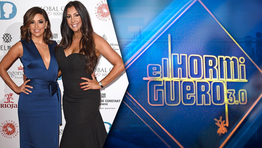 Eva Longoria y su amiga María Bravo, se divertirán en 'El Hormiguero 3.0'