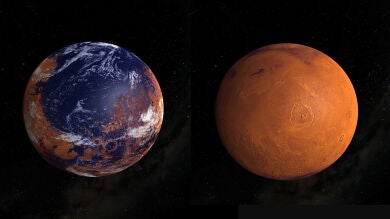 ¿Por qué perdió Marte buena parte de su atmósfera? Un estudio cree que la causa está en el viento y la radiación