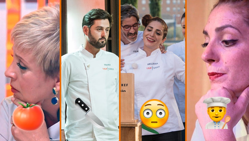 Paladares exigentes, cuchillos que vuelan y un matrimonio, los momentazos de 'Top Chef'
