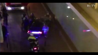 Cinco personas heridas al ser atropelladas por un vehículo en Zaragoza