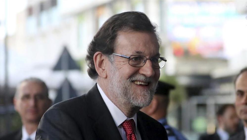 El presidente del Gobierno, Mariano Rajoy