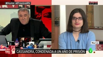 Cassandra Vera, condenada a un año de prisión por hacer chistes sobre Carrero Blanco