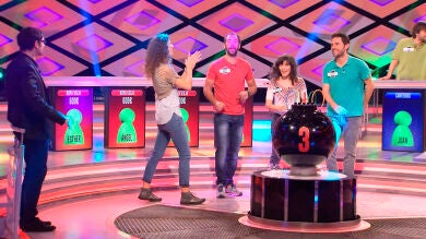 Bailando salsa en '¡Boom!'