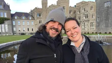 Melissa junto a su difunto marido Kurt, al que perdió en el atentado de Londres Melissa junto a su difunto marido Kurt, al que perdió en el atentado de Londres