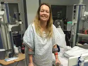 Melissa fue una de las heridas durante el atentado en Londres, donde perdió a su marido Melissa fue una de las heridas durante el atentado en Londres, donde perdió a su marido