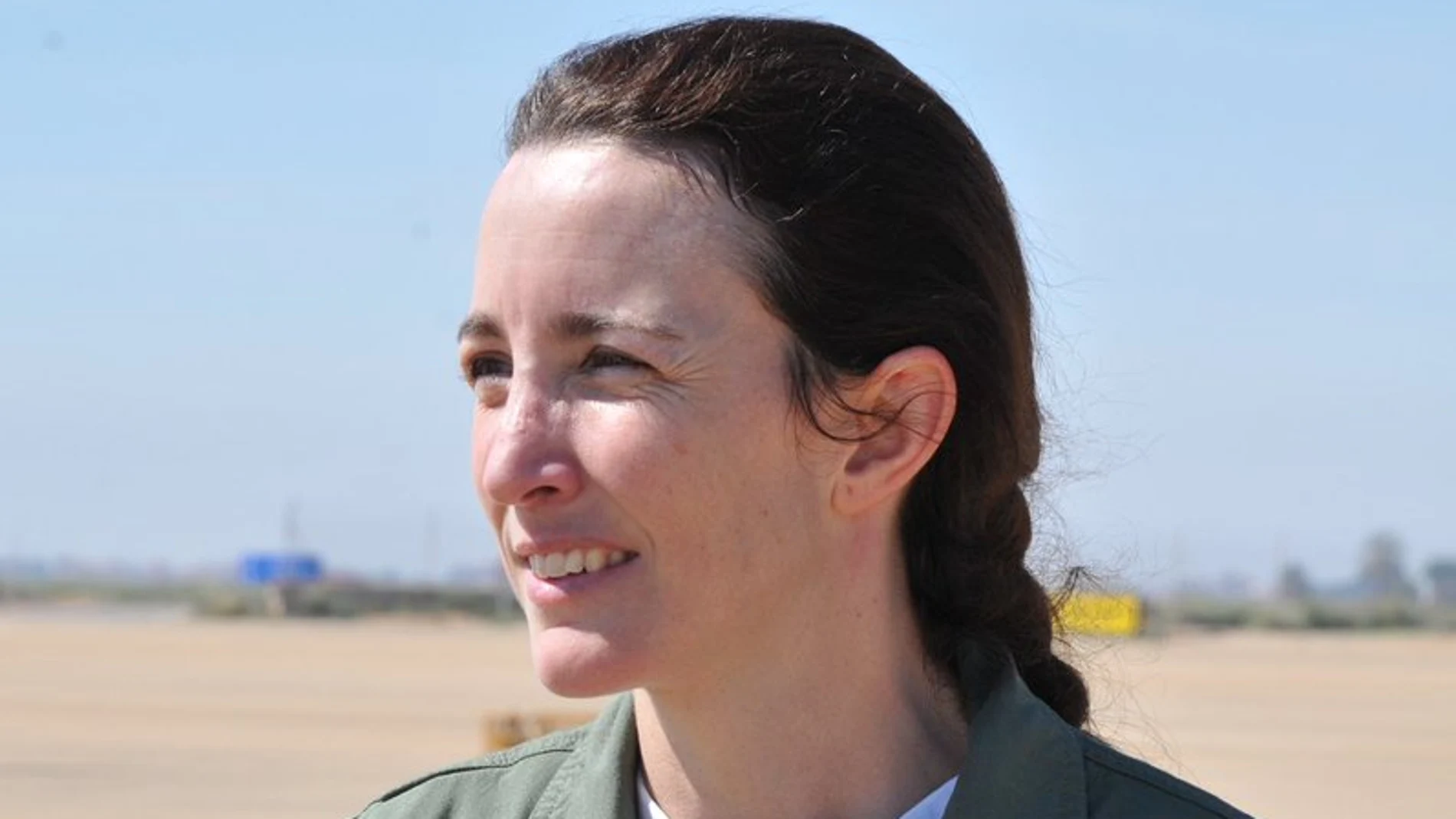 Rosa García-Malea, piloto de la Patrulla Aguila Rosa García-Malea, piloto de la Patrulla Aguila