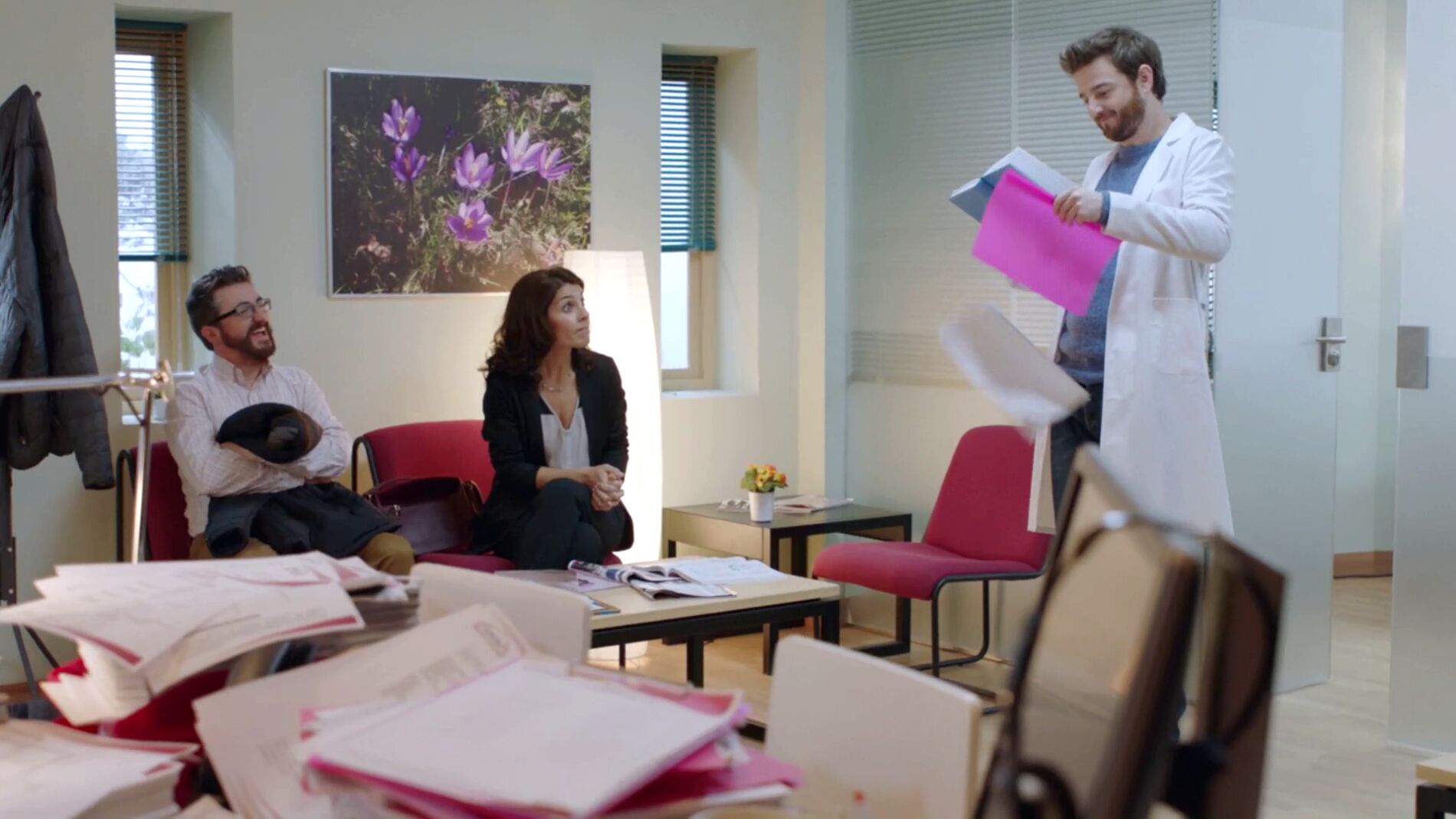 El divertido estreno de Gorka Otxoa en 'All&iacute; Abajo'