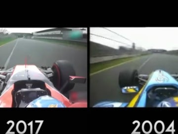 Alonso 2017 contra Alonso 2004