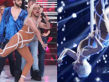 Àngel Llàcer y Ruth Lorenzo con un look sexy de trasnsparencias Àngel Llàcer y Ruth Lorenzo con un look sexy de trasnsparencias
