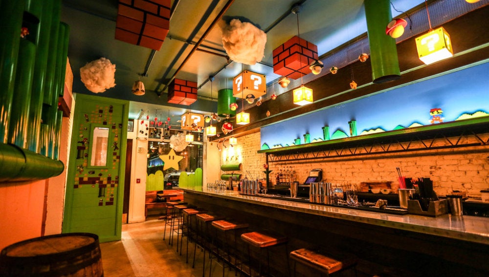 Cherry Blossom, el nuevo bar inspirado en el videojuego de 'Super Mario Bros'