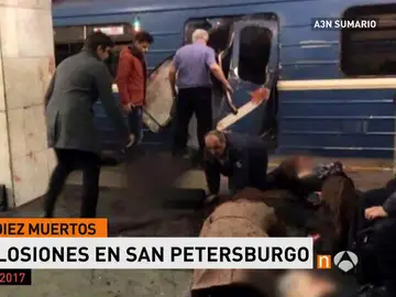Explosión en el metro de San Petersburgo Explosión en el metro de San Petersburgo