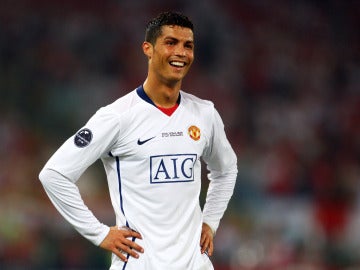 Cristiano Ronaldo, en su época en el Manchester United
