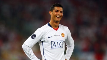Cristiano Ronaldo, en su época en el Manchester United