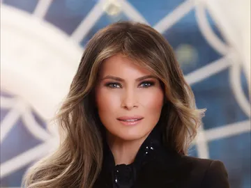El retrato de Melania Trump El retrato de Melania Trump