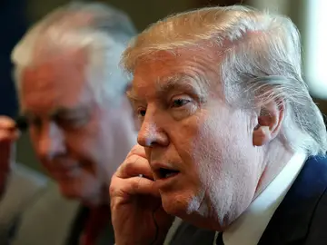 El presidente de Estados Unidos, Donald Trump El presidente de Estados Unidos, Donald Trump