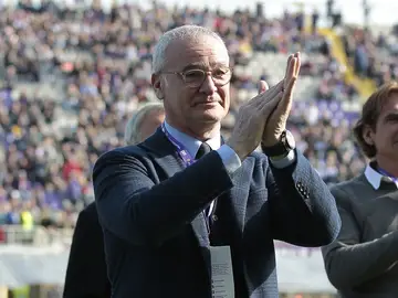 Ranieri durante un acto Ranieri durante un acto