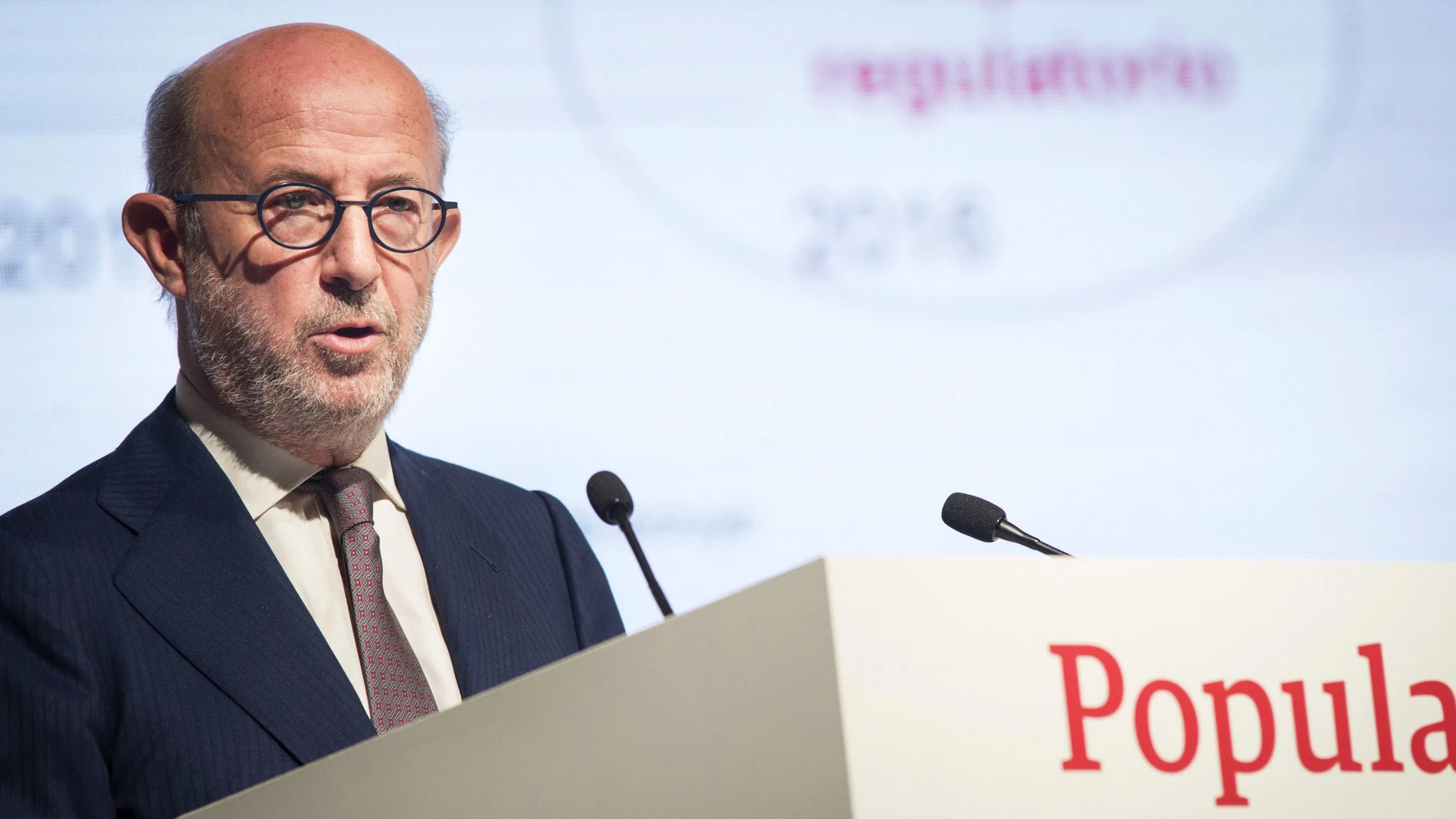 El expresidente del Banco Popular, Emilio Saracho El expresidente del Banco Popular, Emilio Saracho