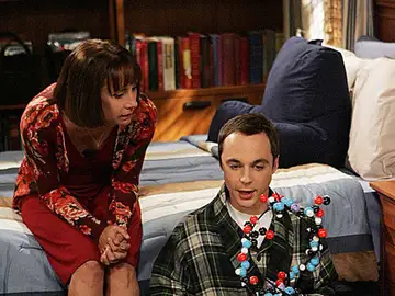 Sheldon Cooper y su madre en 'The Big Bang Theory' Sheldon Cooper y su madre en 'The Big Bang Theory'
