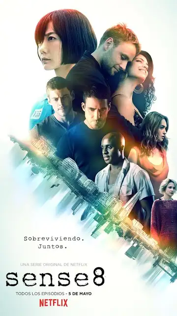 Póster de la segunda temporada de 'Sense8' Póster de la segunda temporada de 'Sense8'
