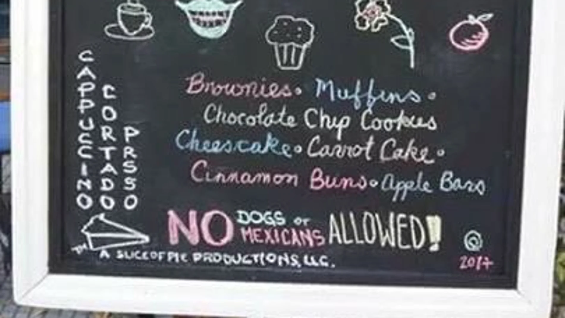 La broma de mal gusto de una cafetería de Uruguay La broma de mal gusto de una cafetería de Uruguay