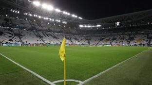 Vista del Juventus Stadium desde el c&oacute;rner