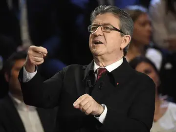 El presidente de La France Insoumise (LFI), Jean-Luc Melenchon El presidente de La France Insoumise (LFI), Jean-Luc Melenchon