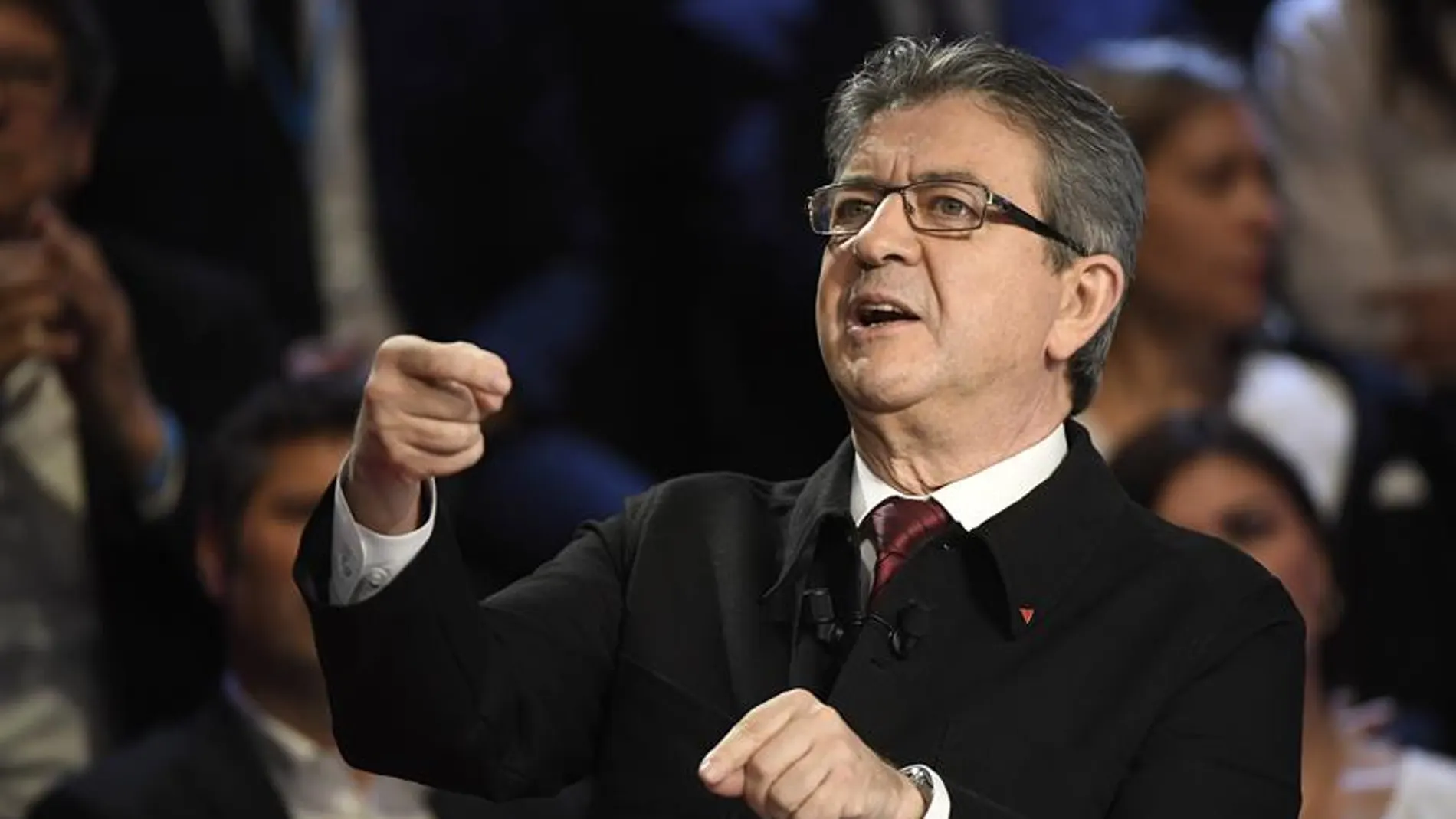 El presidente de La France Insoumise (LFI), Jean-Luc Melenchon El presidente de La France Insoumise (LFI), Jean-Luc Melenchon