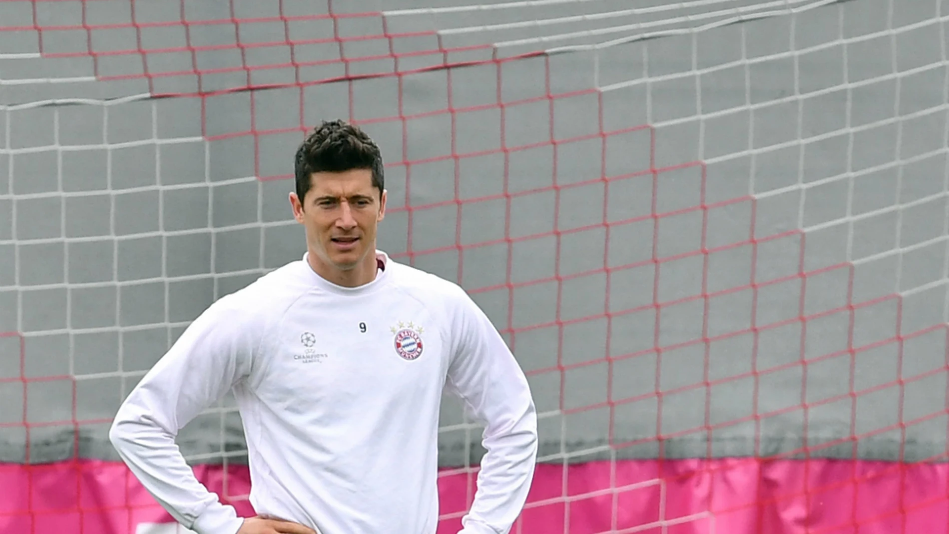 Lewandowski se entrena con el Bayern