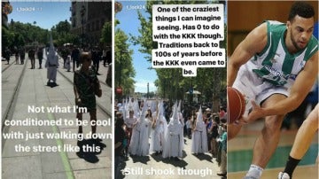 Trent Lockett confunció la Semana Santa con el Ku Klux Klan