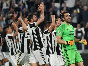 La Juventus celebra una victoria