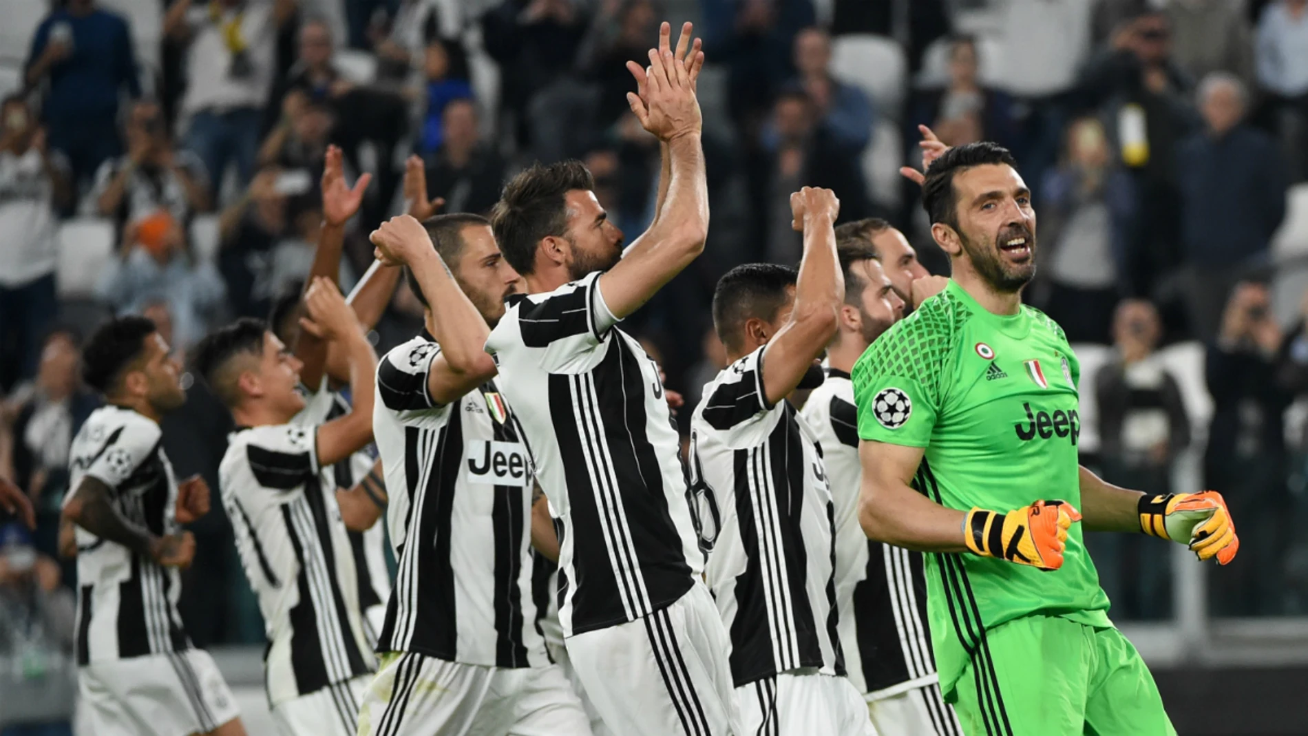 La Juventus celebra una victoria