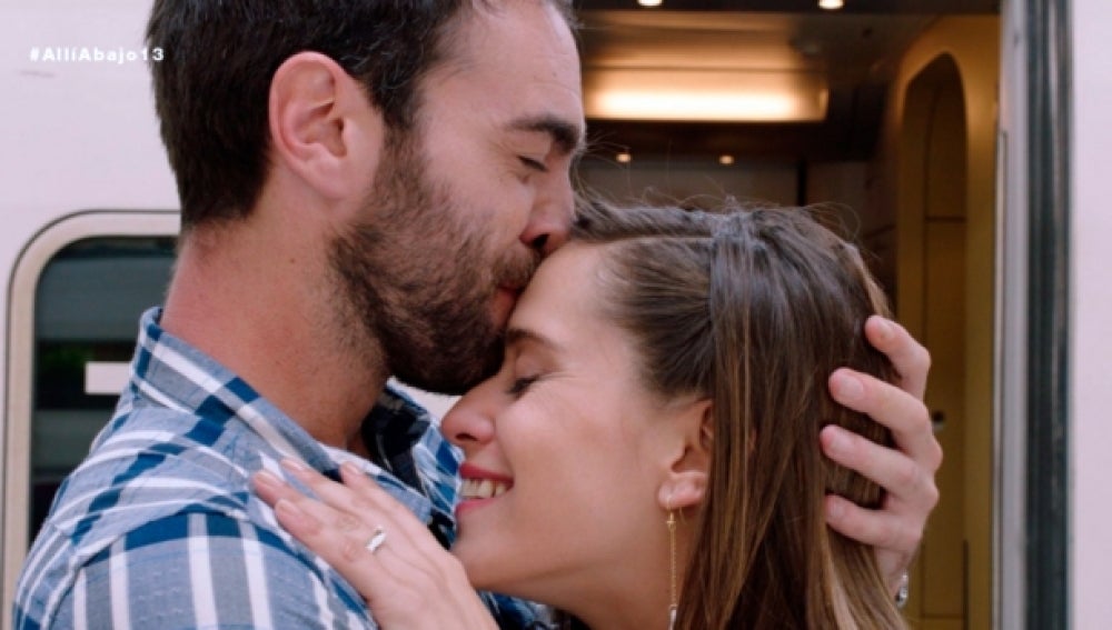 Carmen e Iñaki en 'Allí Abajo'